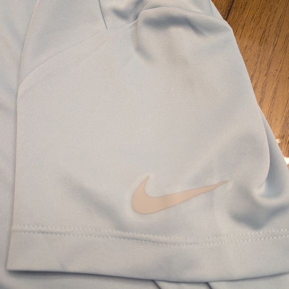 Women's Nike Dri-FIT Short-Sleeve Golf Polo Light Blue Size M - Picture 6 of 7